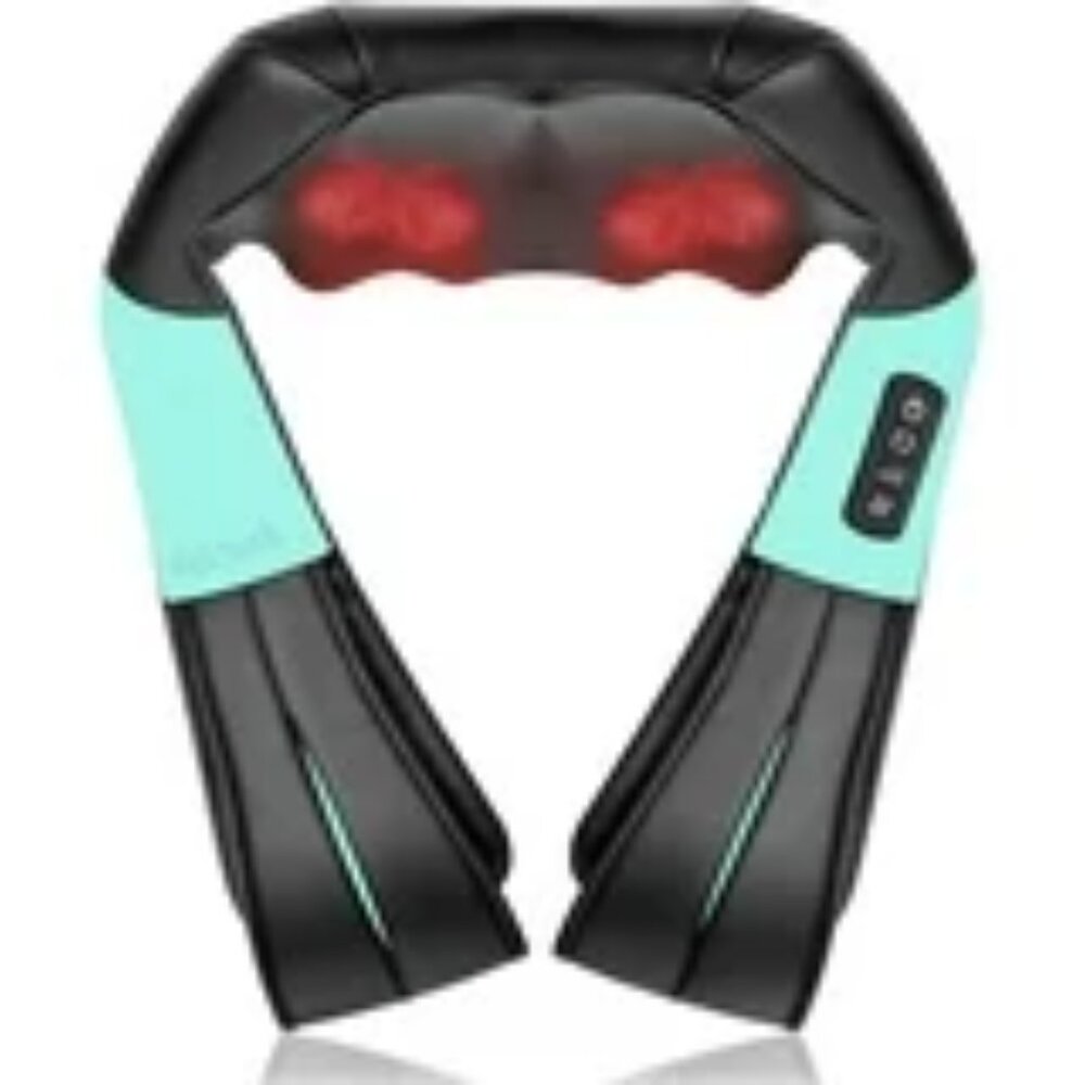 NIB Nekteck Shiatsu Neck & Back Massager w/Heat